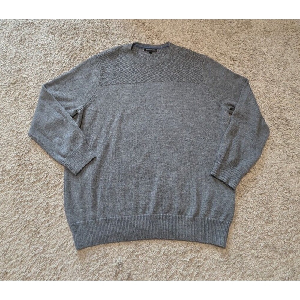 Banana Republic Sweater Mens Sz XXL Extra Fine Merino Wool Pullover Academia‎